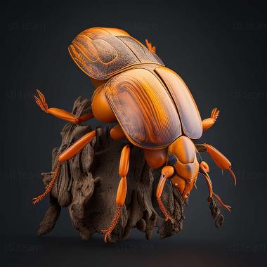 3D модель Nicrophorus confusus (STL)